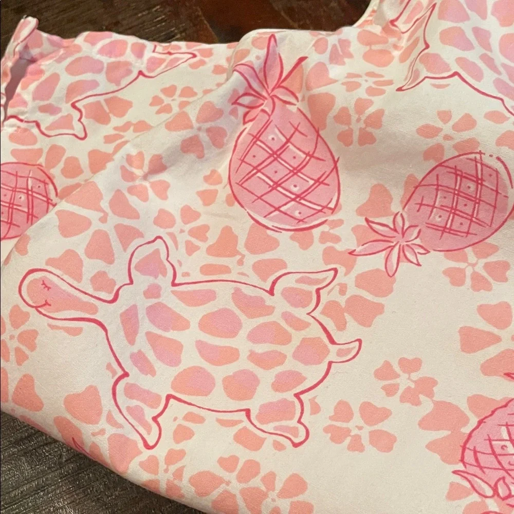 Old Navy Pink and White 18-24 Month Dress